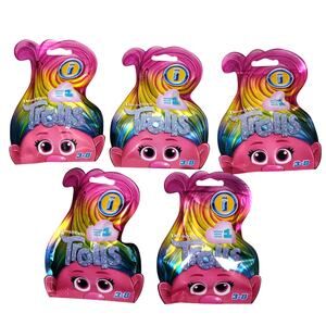 Lot of 5 Trolls Imaginext Figures Series 1 Blind Bags Brand New Unopened Sealed
